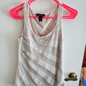 White House Black Market Sequined Tank